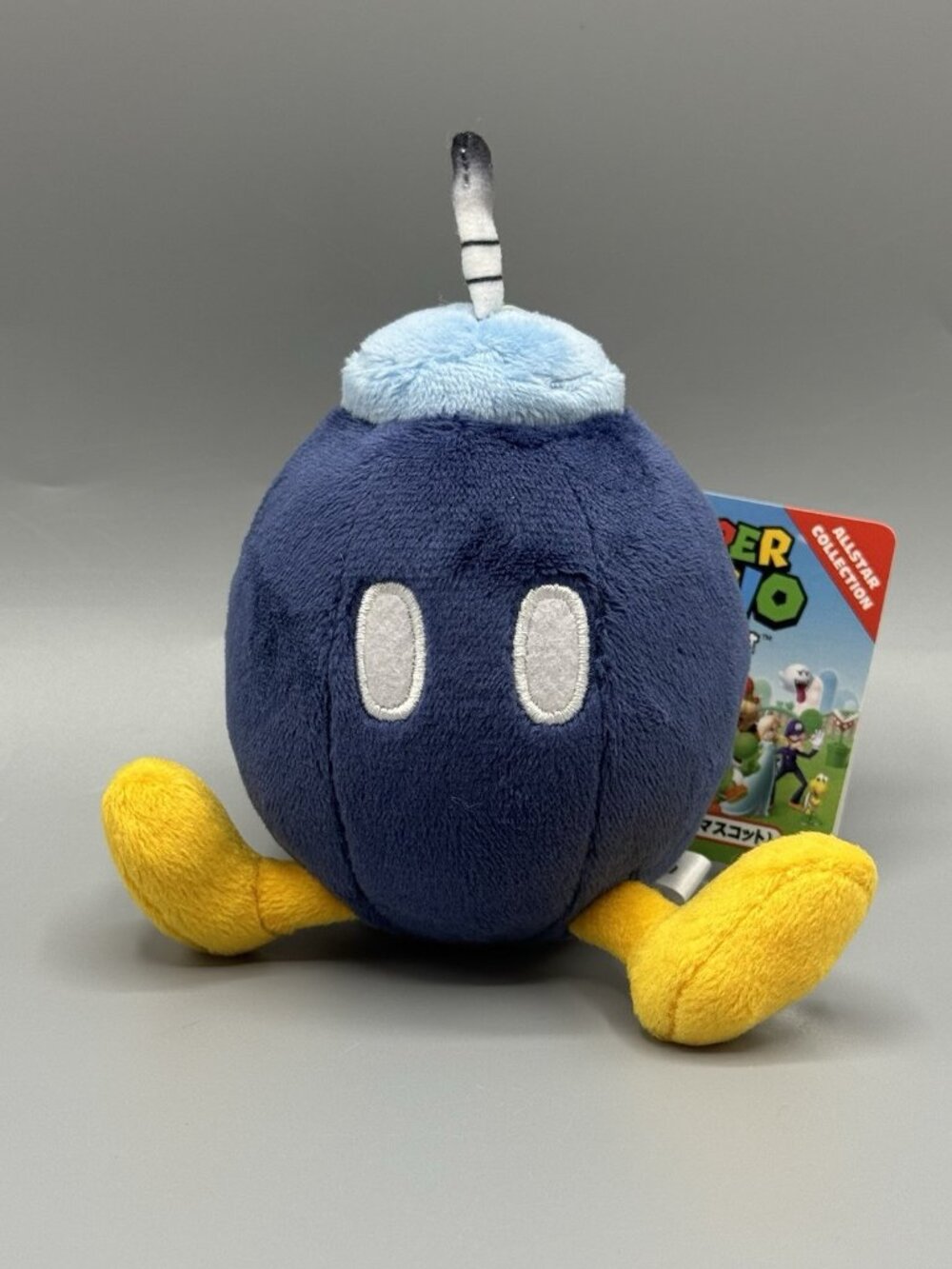 Super Mario Bob-omb 5" Plush Charm NEW